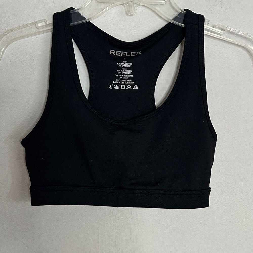 Reflex Women's Classic Black Sports Bra S